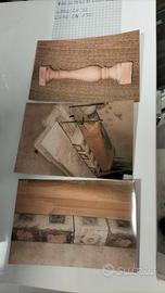 balaustre in graniglia vintage