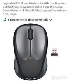 Mouse wireless Logitech 