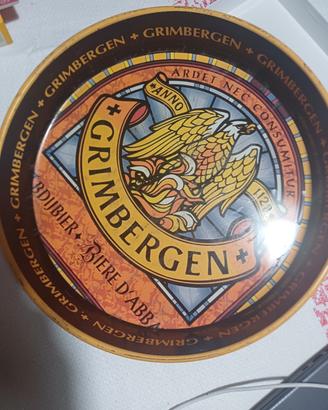 Vassoio Grimbergen in metallo