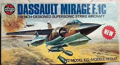 aeromodello storico vintage Dassault Mirage F1C