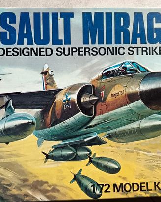 aeromodello storico vintage Dassault Mirage F1C