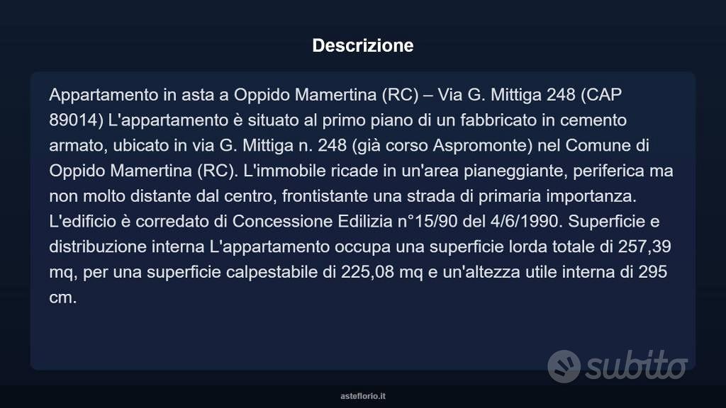 Appartamento – Oppido Mamertina, Reggio Calabria - Vista 4