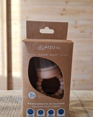 Mangiafrutta in silicone kaori soft mizu baby