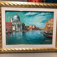 G.F. Gonzaga serigrafia materica su tela