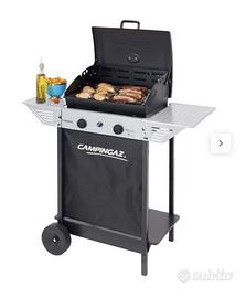 Barbecue a Gas con Pietra lavica