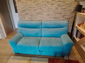 Coppia Divani 150/180 Dondi Salotti blu positano