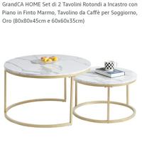 Tavolini rotondi da salotto