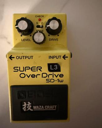 BOSS SD-1W Super Overdrive (Waza Craft)