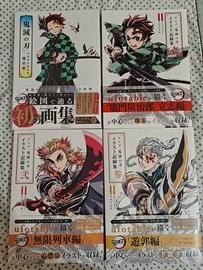 4 artbook  demon Slayer jap