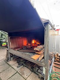 Forno/barbecue professionale