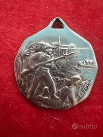 Medaglia in metallo Caduti della Tripolitania