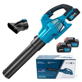 Soffiatore potente turbo grande 2 batterie