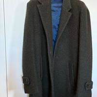 Cappotto lana verde