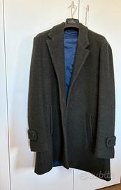 Cappotto lana verde