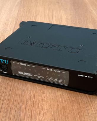 MOTU Micro Lite - Interfaccia USB MIDI