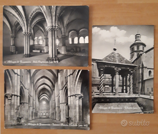 10 cartoline abbazia fossanova, casamari