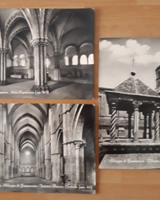 10 cartoline abbazia fossanova, casamari