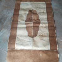 tappeto in pelle