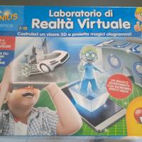 gioco laboratorio di realtà virtuale lisciani