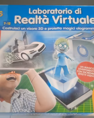 gioco laboratorio di realtà virtuale lisciani