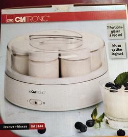 Yogurtiera Clatronic 7 vasetti vetro - Come nuova.