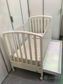 Lettino Pali con cassettiera