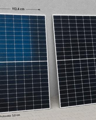 coppia pannelli solari JSolar da 400W