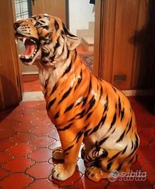 Tigre in ceramica italiana vintage (anni ’60-’70)