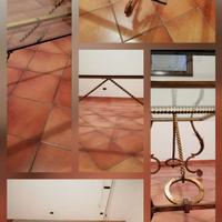 Tavolo cristallo molato