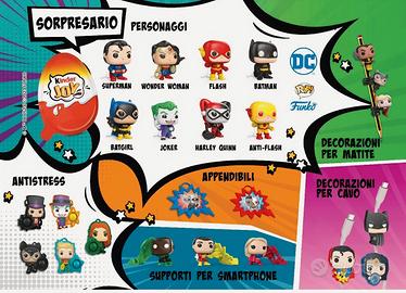 kinder joi dc collezione completa 
