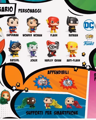 kinder joi dc collezione completa 