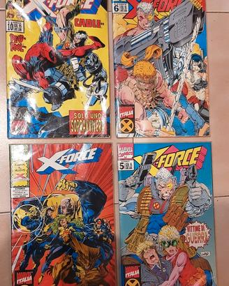 4 Fumetti X-FORCE - MARVEL COMICS - Mai aperti