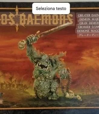 WARHAMMER -40K - CHAOS - DEMONE MAGGIORE DI NURGLE