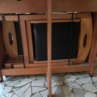 TAVOLO RICHIUDIBILE FOPPAPEDRETTI CON 6 SEDIE
