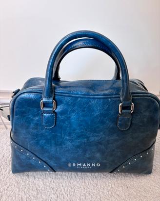 Bauletto celeste Ermanno Scervino nuovo