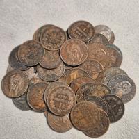 Lotto 45 monete da 1 centesimo Regno d'Italia 