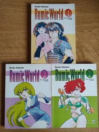 Rumic World 1-3 Completo Rumiko Takahashi Manga