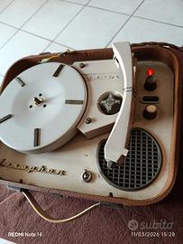 Giradischi portatile anni 60 