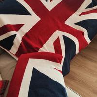 Coppia di coperte bandiera inglese