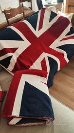 Coppia di coperte bandiera inglese