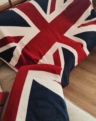 Coppia di coperte bandiera inglese