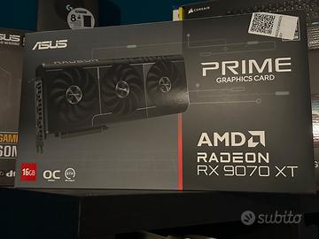 Radeon RX 9070XT Asus Prime - NUOVA