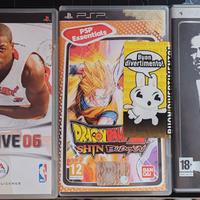 Psp 1004 bianca, no scatola + 4 giochi