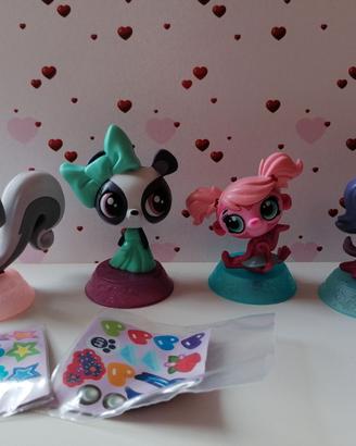 Littlest Pet Shop Hasbro per McDonald's 4 pz