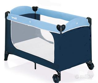 Lettino BREVI 811  blu marine completo di tutto 