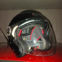 Casco Moto Jet IXS HX91 Nero