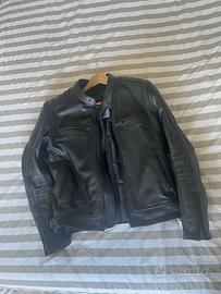 Giacca moto pelle Carburo TWISTER Marrone Accessori Moto In