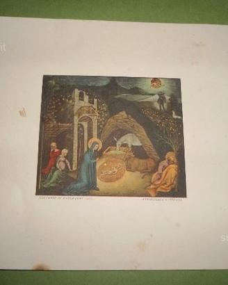 Biglietto di Auguri- Natale 1953 "La casa Roche"