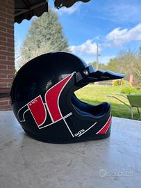 Casco AGV X101 d epoca nero 58 Cross regolarità