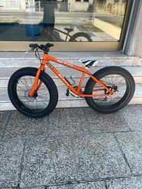 Bici fat bike 24 pollici